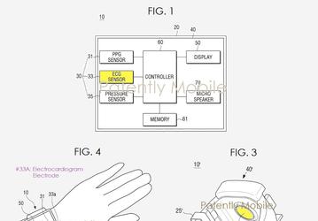 Samsung патентует умные часы с функцией электрокардиографии
