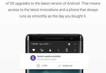 Google удалила с официального сайта Android One упоминание гарантированных обновлений в течение двух лет