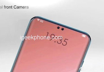 Смартфон Oppo R19 имеет два отверстия в экране под 40-мегапиксельную камеру 