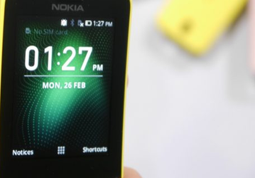 Новый мобильный телефон Nokia получил экран диагональю 1,77 дюйма и  аккумулятор емкостью 800 мА•ч