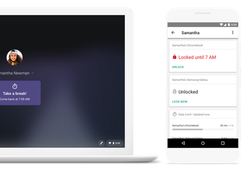 Приложение родительского контроля Google Family Link теперь может управлять и хромбуками