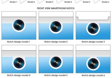Samsung продолжает экспериментировать с вырезами экрана, патентные изображения демонстрируют новые варианты
