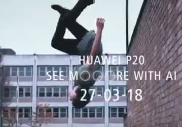 Производитель рекламирует режим замедленной видеосъемки смартфона Huawei P20 