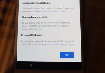 Google начала блокировать свои приложения на несертифицированных устройствах с Android