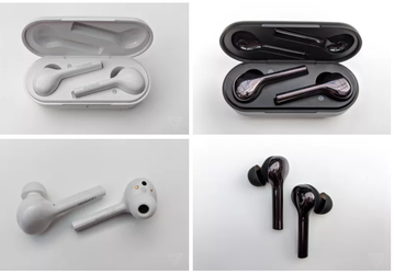 Полностью беспроводные наушники Huawei FreeBuds очень похожи на Apple AirPods, но вдвое превосходят их по автономности