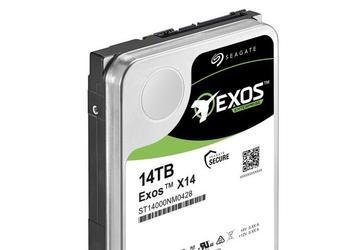 Seagate представила корпоративный накопитель Exos X14