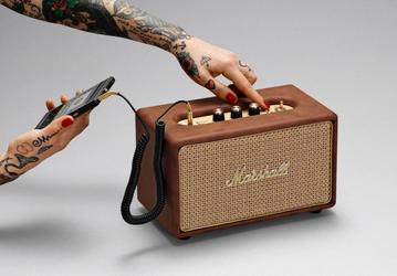 Акустическая система Marshall Acton Tawny оценивается в 250 долларов