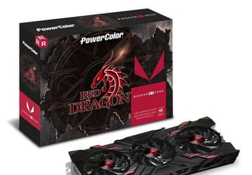 Видеокарта PowerColor Red Dragon RX VEGA 56 8GB не удивляет частотами, но порадует системой охлаждения