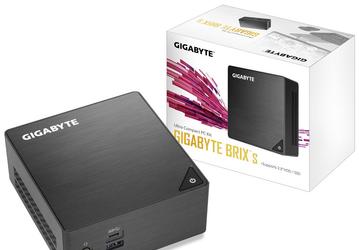 Новые мини-ПК Gigabyte Brix S основаны на процессорах Intel Gemini Lake