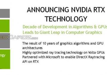 В понедельник Nvidia представит технологию RTX, которая, видимо, наконец-то сделает трассировку лучей доступной для разработчиков