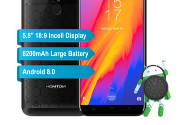 Смартфон Homtom S99 получил аккумулятор емкостью 6200 мА•ч и Android 8.0