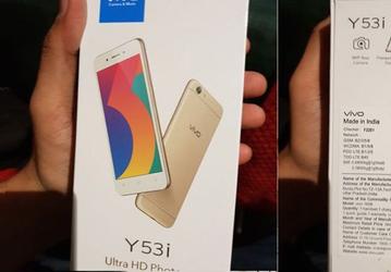 Vivo Y53i – новый смартфон, работающий под управлением ОС Android 6