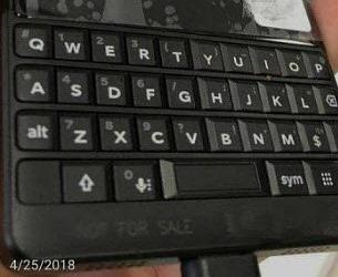 Опубликованы реальные фотографии смартфона BlackBerry Key 2 