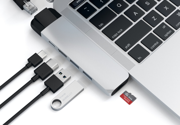 Хаб Satechi Aluminum Type-C Pro Hub with Ethernet оценен в $100