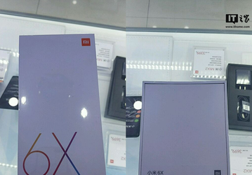 Фотография упаковки Xiaomi Mi 6X подтверждает некоторые характеристики смартфона