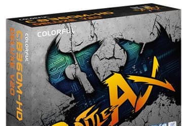 Представлена системная плата Colorful Battle Axe C.B360M-HD Deluxe V20