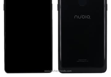 Смартфон Nubia Z18 будет ненамного крупнее модели Nubia Z18 mini 