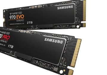 Представлены твердотельные накопители Samsung 970 Pro и 970 Evo