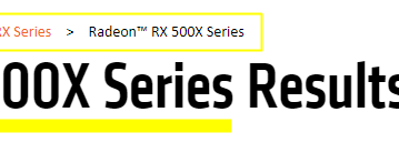 Семейство видеокарт AMD Radeon RX 500X будет доступно лишь для производителей ПК