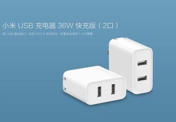 Зарядное устройство Xiaomi c поддержкой Quick Charge 3.0 стоит всего 10 долларов 