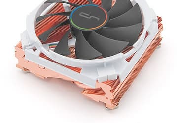 Радиатор низкопрофильной системы охлаждения Cryorig C7 Cu изготовлен из меди