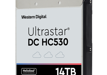 Western Digital представила накопитель Ultrastar DC HC530 объёмом 14 ТБ