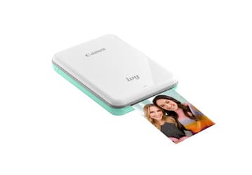 В миниатюрном фотопринтере Canon IVY используется технология ZINK Zero-Ink 