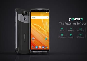 Защищенный смартфон Ulefone Power 5 с аккумулятором емкостью 13 000 мА•ч поддерживает 10-ваттную беспроводную зарядку