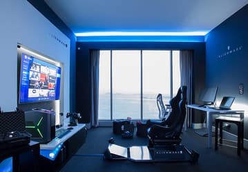 Alienware оборудовала в отеле Hilton номер для геймеров, ночь в нем стоит $350