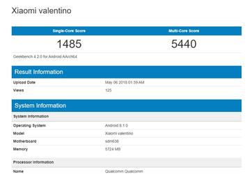 Некий смартфон Xiaomi Valentino получит неанонсированную SoC Snapdragon 638