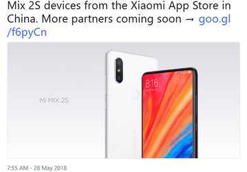 Xiaomi Mi Mix 2s стал первым смартфоном производителя, который получил поддержку ARCore