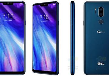Смартфон LG G7 ThinQ: официальные изображения и все подробности накануне анонса