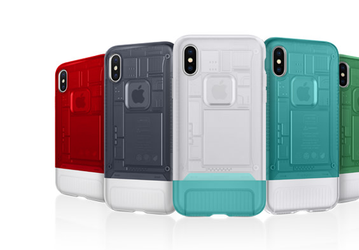 Новые чехлы Spigen для iPhone X выполнены в стиле iMac G3 и оригинального iPhone