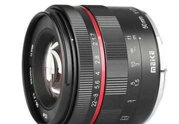 Представлен полнокадровый объектив Meike MK-50mm-F/1.7 с креплением Sony E
