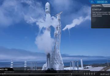 Ракета SpaceX Falcon 9 вывела на орбиту семь спутников