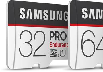 Карты памяти Samsung PRO Endurance предназначены для камер видеонаблюдения и видеорегистраторов