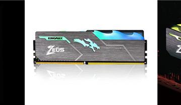 Модули памяти DDR4 Kingmax Zeus Dragon RGB украшены полноцветной подсветкой