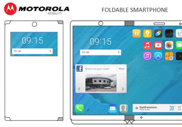 Смартфон Motorola со сгибающимся экраном оснащен чехлом, который используется для беспроводной зарядки
