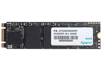Твердотельный накопитель Apacer AS2280P2 поддерживает NVMe 