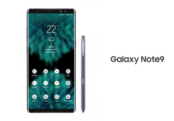 Опубликовано изображения планшетофона Samsung Galaxy Note9
