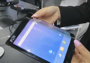 BOE показала складные дисплеи OLED