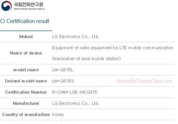 LG готовит смартфон Q8+ — бюджетную версию флагманской модели V30