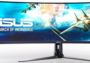 32:9 — отношение сторон экрана 49-дюймового монитора Asus VG49V