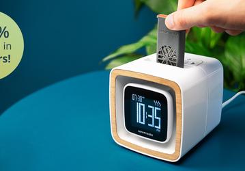 Будильник Sensorwake Trio будит запахом, светом и звуком