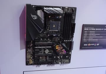 На Computex 2018 замечена системная плата Asus ROG Strix B450-F Gaming