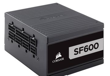 Блоки питания Corsair SF имеют сертификат 80 Plus Platinum