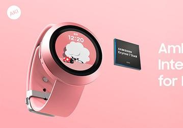 Naver Labs AKI — детские часы на платформе Samsung с голосовым ассистентом и платёжной системой