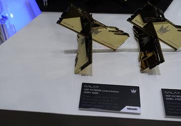 Galax показала на Computex 2018 комплекты оперативной памяти DDR4-5000 МГц