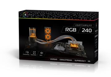 EK Water Blocks сдабривает подсветкой комплекты EK-KIT HT240 RGB и EK-KIT HT360 RGB для сборки СВО 