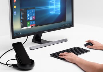 Обновление Samsung Dex даст возможность полноценно пользоваться мобильным устройством, подключённым к док-станции 